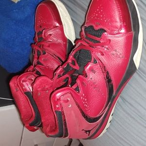 Red jordans